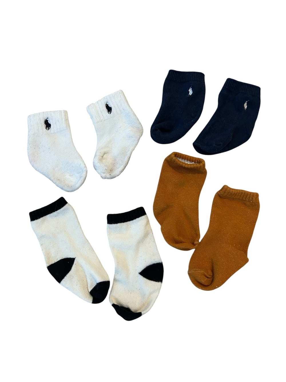Ralph Lauren Baby Cotton Socks - (4 Pairs)